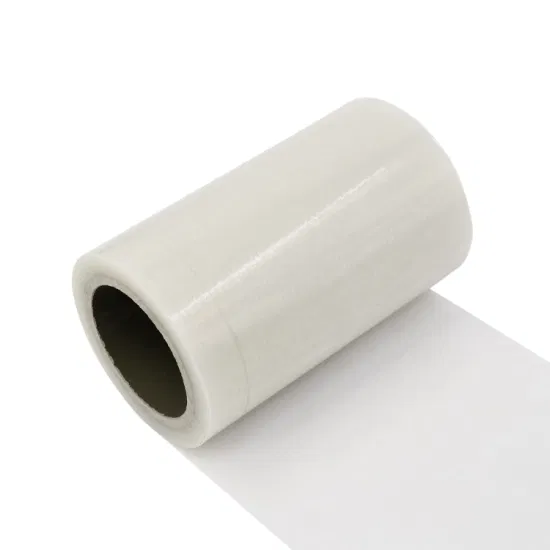 Película protectora de plástico PE transparente LLDPE, película protectora de embalaje, película PE para perfil de papel de aluminio, película adhesiva de cinta PE